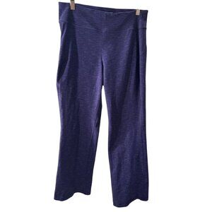 Duluth Trading Co. Womens Medium Purple Bootcut Leggings 86% Nylon 14% Spandex